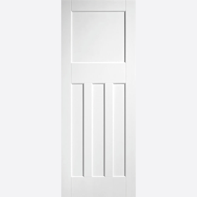 Pre-Assembled White DX 30S Style Door Set
