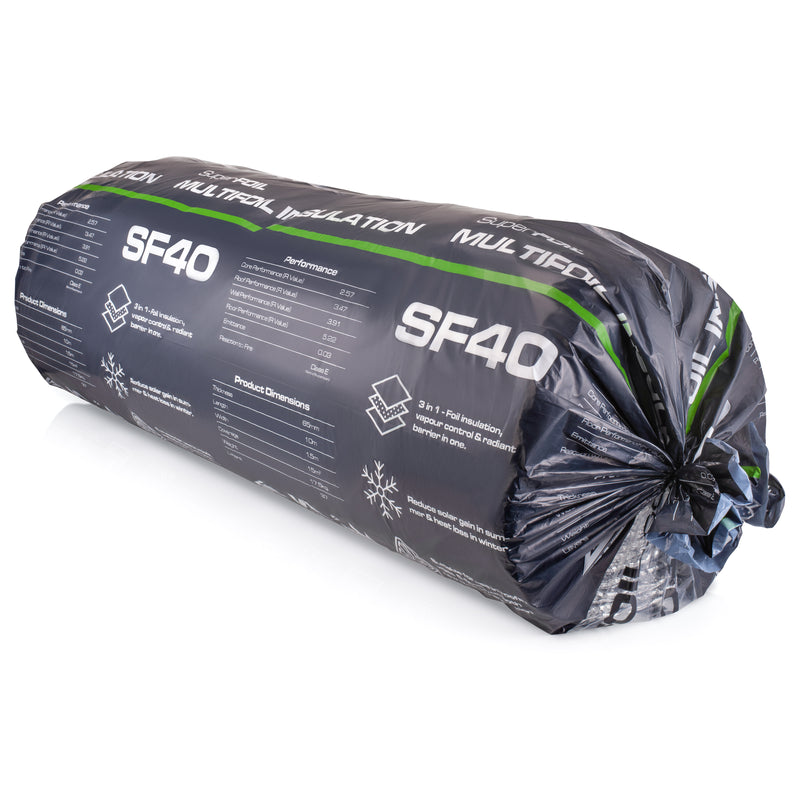 SuperFOIL SF40 1.5m x 10m Multifoil Insulation