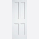 Pre-Assembled White Primed Nostalgia Door Set