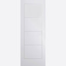 Pre-Assembled White Primed Moulded Ladder Door Set