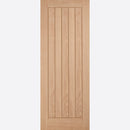 Pre-Assembled Belize Un-finished Oak Door Set