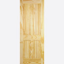 Pre-Assembled Unfinished Clear Pine 4P Door Set