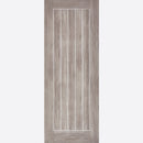 Pre-Assembled Light Grey Laminated Pre-finished Mexicano Door Set