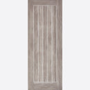 Light Grey Laminated Pre-finished Mexicano Door Kit