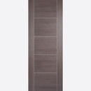 Pre-Assembled Medium Grey Laminated Pre-finished Vancouver Door Set