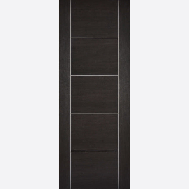 Pre-Assembled Dark Grey Laminated Pre-finished Vancouver Door Set
