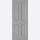 Pre-Assembled Grey Moulded Textured Pre-finished 4P Door Set