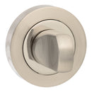 Atlantic Senza Pari Round WC Turn & Release (Satin Nickel/Nickel Plated)