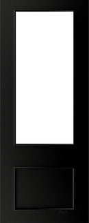 Sandringham Black Pre-Finished Bevelled Glazed Door Kit