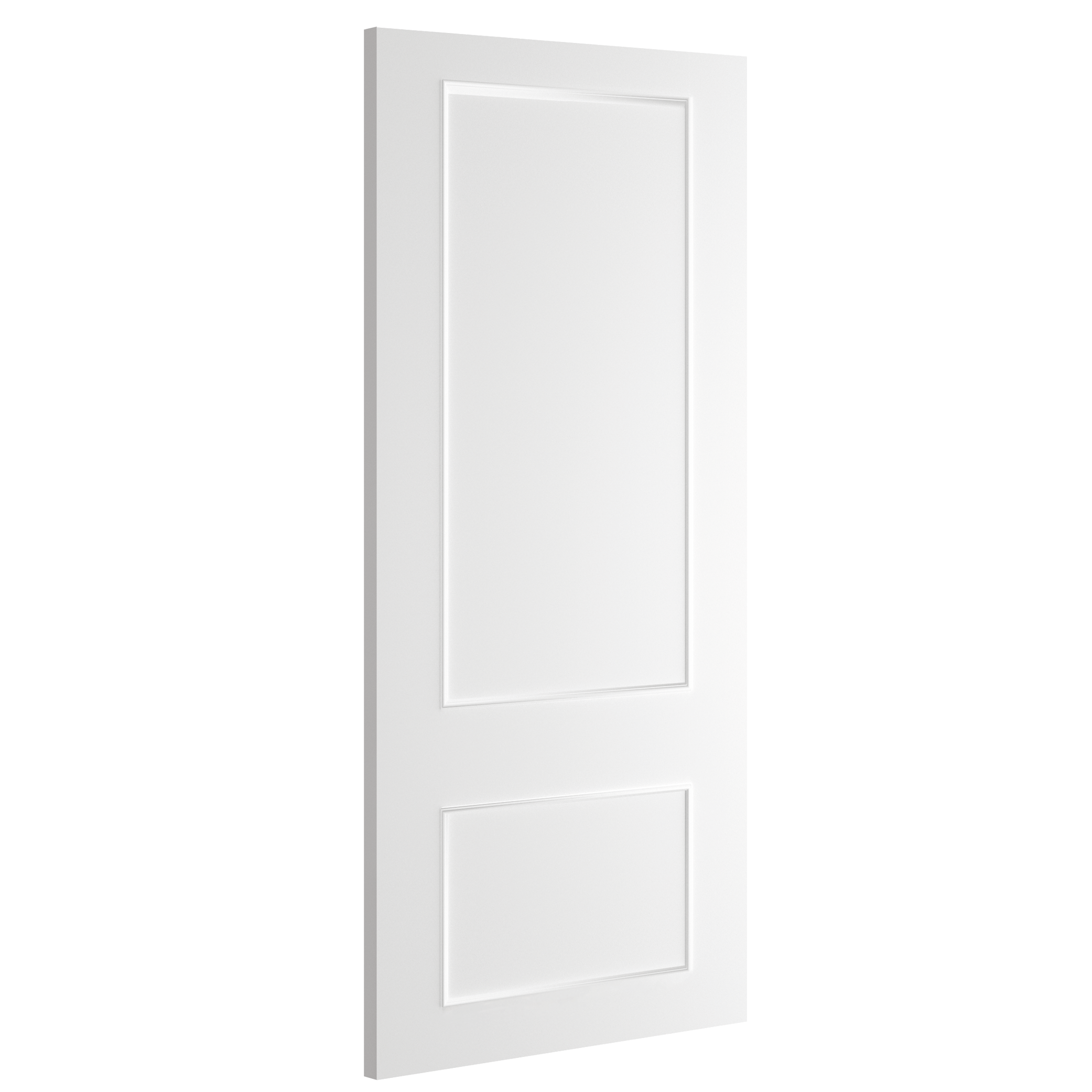 Deanta Sandringham White Primed Internal door