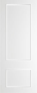 Pre-Assembled Sandringham White Primed Door Set