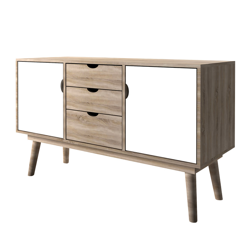 LPD Scandi Oak 2 Door Sideboard