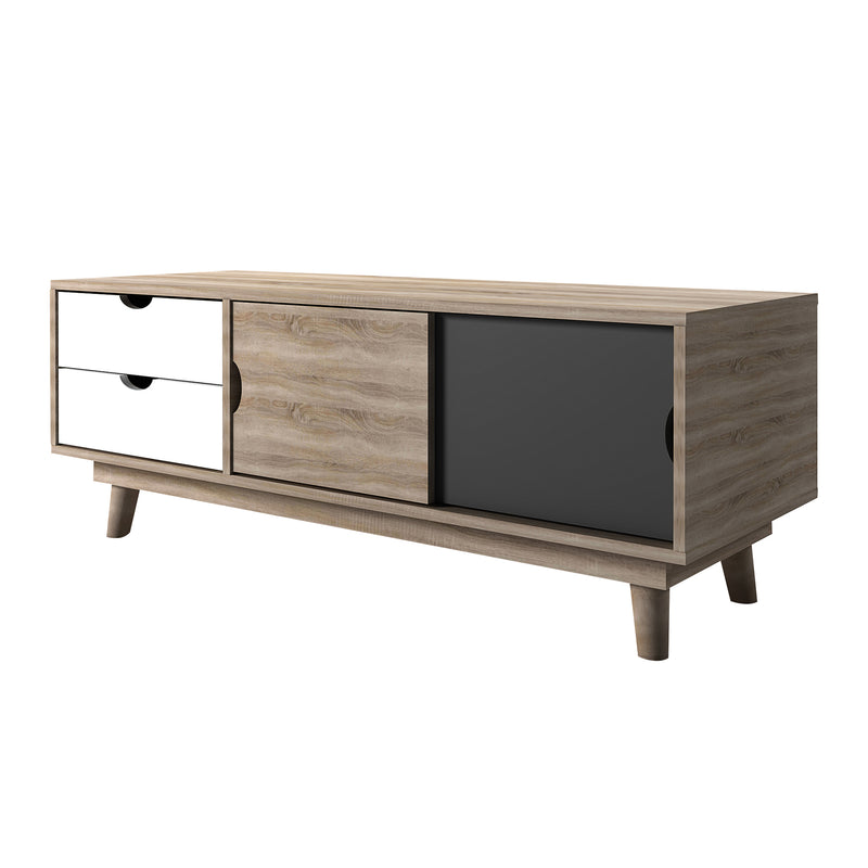 LPD Scandi Oak TV Unit