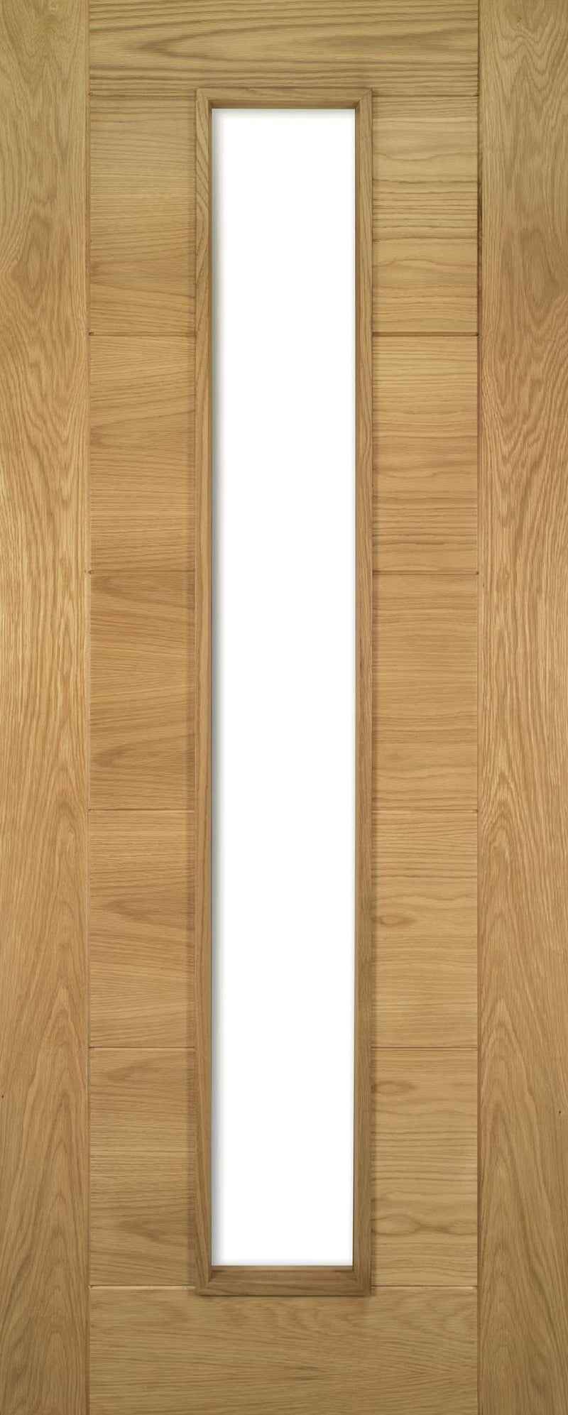 Oak Seville Glazed Pre-finished Door Kit