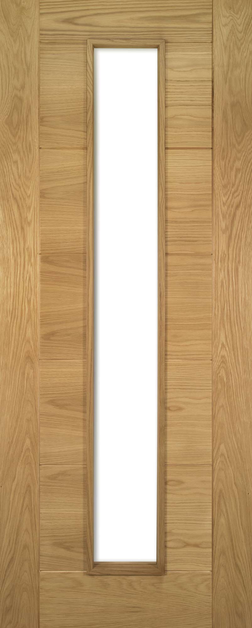 Deanta Oak Seville Glazed Pre-finished Fire Door FSC