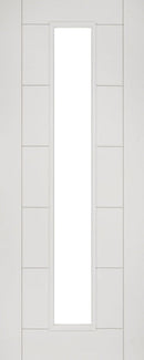 White Primed Seville Glazed Door Kit