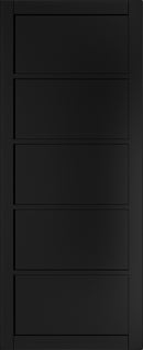 Deanta Shoreditch Black Prefinished Internal door