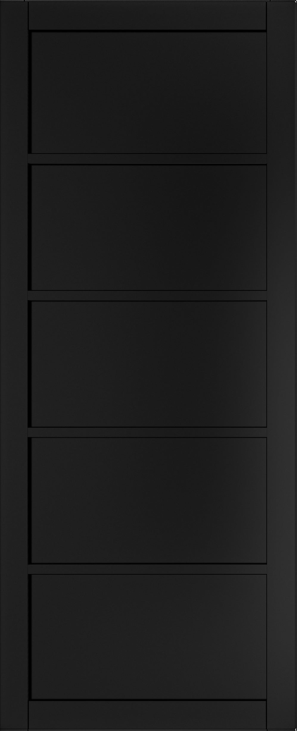 Shoreditch Black Prefinished Door Kit
