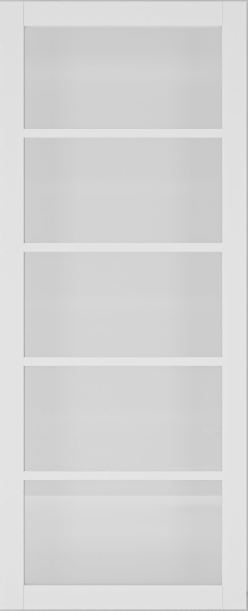 Deanta Shoreditch White Primed Clear Glazed