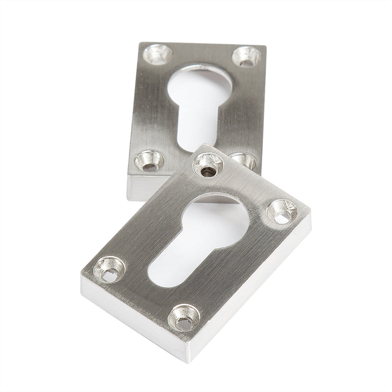 Deanta Slim Escutcheons (Satin Nickel/Polished Chrome)