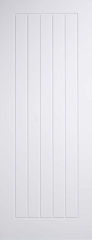 LPD Solid White Primed Mexicano FD60 Fire Door Internal door 