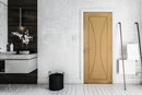 Deanta Oak Sorrento Fire Door Pre-Finished Internal door