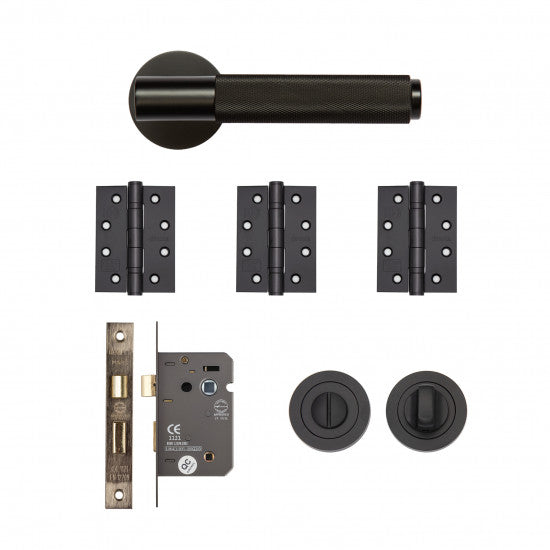 Deanta Sparta Bathroom Kit Matt Black Finish