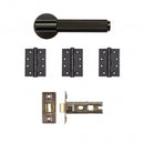 Deanta Sparta Latch Kit (Matt Black)