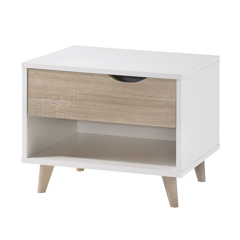 LPD Stockholm 1 Drawer Bedside