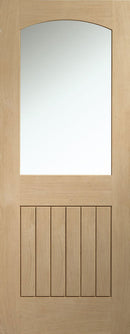 Internal door XL Joinery Oak Sussex Clear Glazed