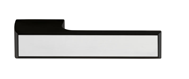Atlantic Tupai Rapido VersaLine Tobar Designer Lever on Long Rose - Polished Stainless Steel Decorative Plate
