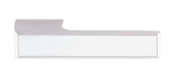 Atlantic Tupai Rapido VersaLine Tobar Designer Lever on Long Rose - White Decorative Plate