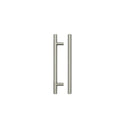 Zoo T Bar Cabinet handle 128mm CTC, 188mm Total length Brushed Nickel Finish-Brushed Nickel Finish