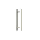 Zoo T Bar Cabinet handle 160mm CTC, 220mm Total length Brushed Nickel Finish-Brushed Nickel Finish