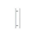 Zoo T Bar Cabinet handle 160mm CTC, 220mm Total length Polished Chrome Finish-Polished Chrome Finish