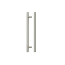Zoo T Bar Cabinet handle 192mm CTC, 252mm Total length Brushed Nickel Finish-Brushed Nickel Finish