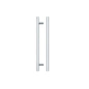 Zoo T Bar Cabinet handle 192mm CTC, 252mm Total length Polished Chrome Finish-Polished Chrome Finish