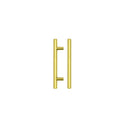 Zoo T Bar Cabinet handle 96mm CTC, 156mm Total length Brushed Gold Finish-Brushed Gold Finish