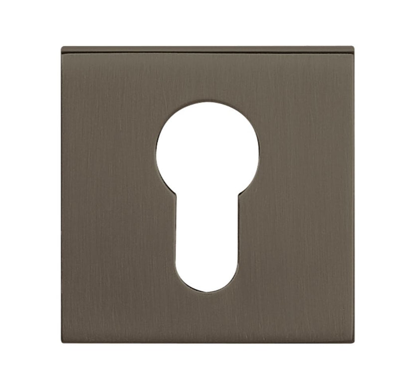 Atlantic Square Euro Escutcheon (Titanium)