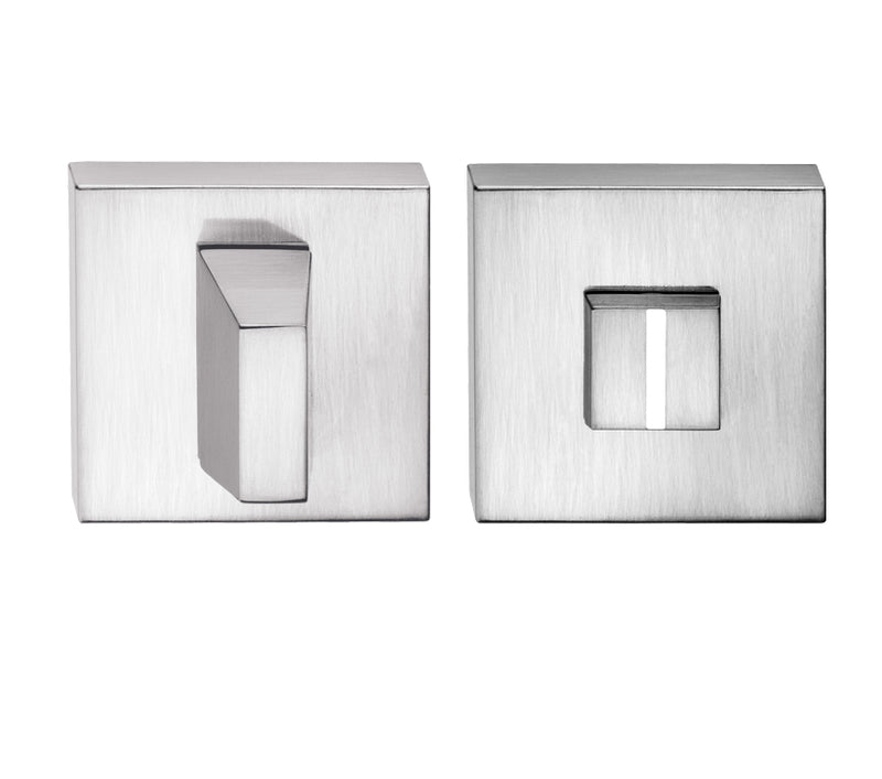 Atlantic QuadraLine Square WC Turn & Release (Satin Chrome)