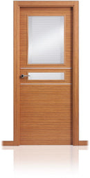 AL19 V (shown here in Teak) - Door Supplies Online