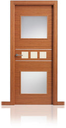 AL20 V (shown here in Teak) - Door Supplies Online