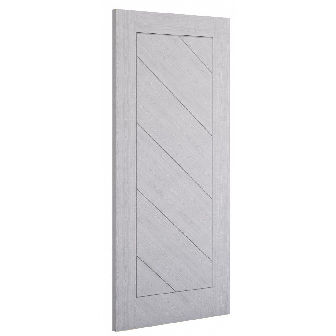 Deanta Light Grey Torino Pre-Finished Fire Door FSC