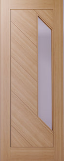 Deanta Oak Torino Glazed Pre-finished Internal door