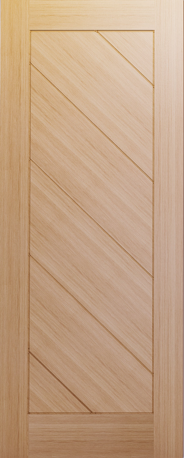 Deanta Oak Torino Fire Door Pre-Finished Internal door