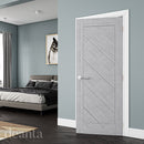 Deanta Light Grey Torino Pre-Finished Fire DoorDeanta Light Grey Torino Pre-Finished Fire Door  Deanta Light Grey Torino Pre-Finished Fire Door FSC