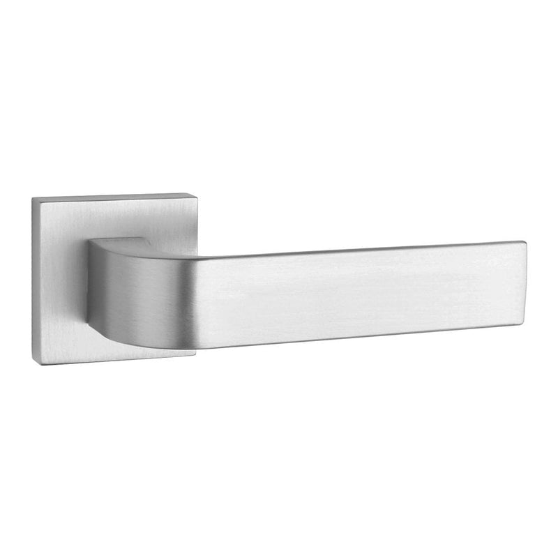 Atlantic Turis Designer Lever on Square Rose (Satin Chrome)