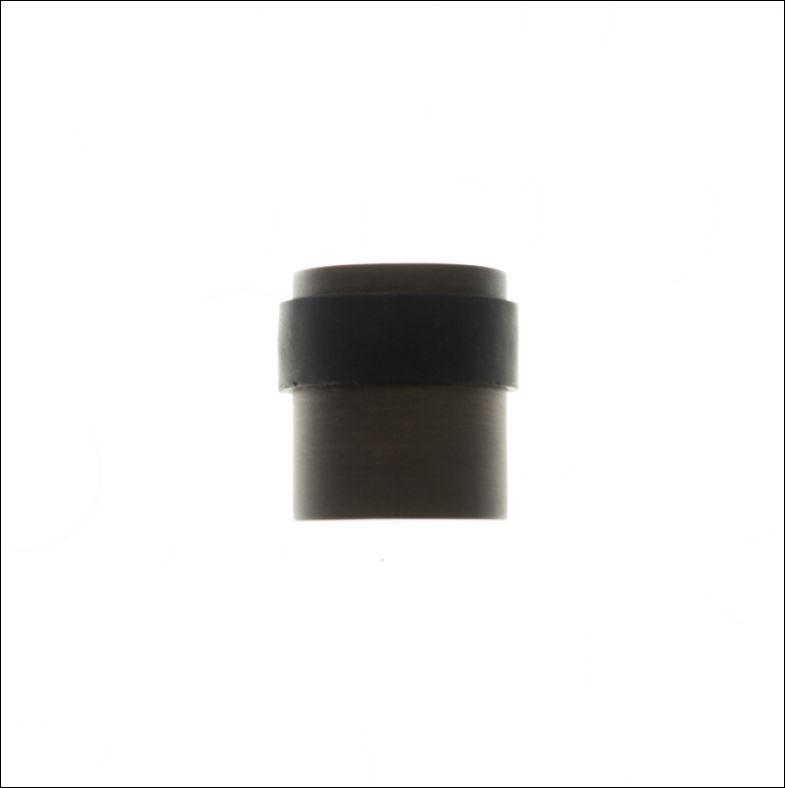 Atlantic Cylinder Premium Floor Mounted Door Stop - Urban Bronze - Door Supplies Online