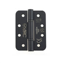 Zoo Grade 14 Low Maintenance Hinge Radius - 102 x 76 x 3mm - Powder Coated Black-Powder Coat Black