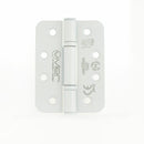 Zoo Grade 14 Low Maintenance Hinge Radius - 102 x 76 x 3mm - Powder Coated White-Powder Coat White
